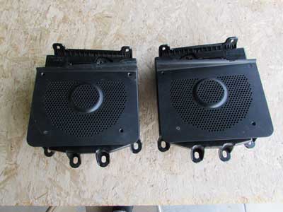 BMW Logic 7 L7 Subwoofers w/ Boxes (Left and Right Set) Top Hifi 65136919357 E60 5 Series E63 6 Series4